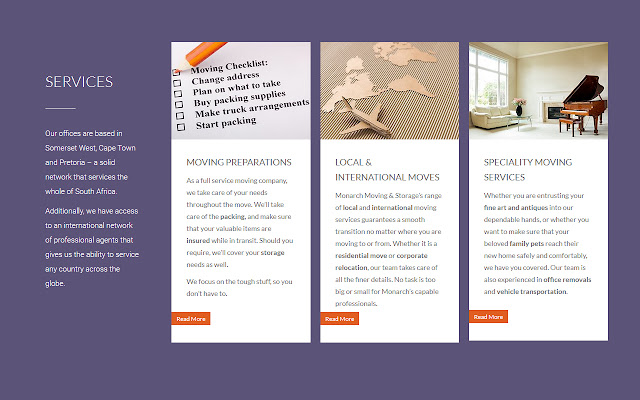 Monarch Moving and Storage from Chrome web store to be run with OffiDocs Chromium online Monarch Moving and Storage from Chrome web store to be run with OffiDocs Chromium online