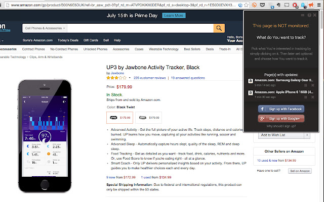Monitor via NotifyMe.io from Chrome web store to be run with OffiDocs Chromium online Monitor via NotifyMe.io from Chrome web store to be run with OffiDocs Chromium online