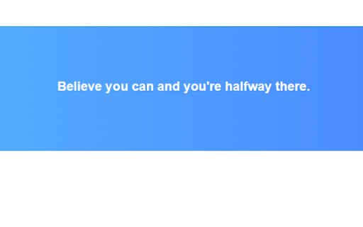 Motivational New Tab from Chrome web store to be run with OffiDocs Chromium online Motivational New Tab from Chrome web store to be run with OffiDocs Chromium online