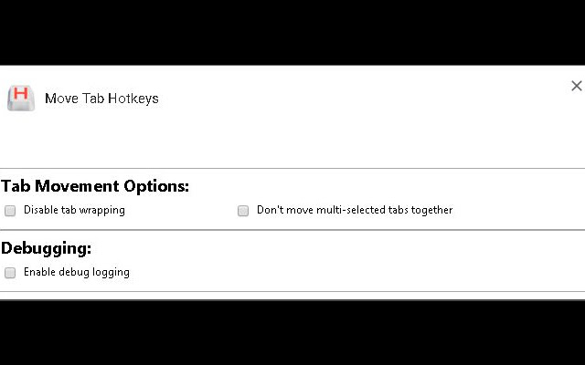 Move Tab Hotkeys from Chrome web store to be run with OffiDocs Chromium online Move Tab Hotkeys from Chrome web store to be run with OffiDocs Chromium online