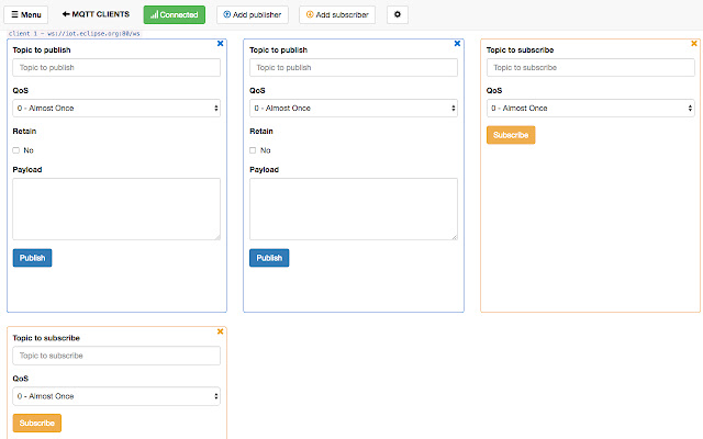 MQTTBox from Chrome web store to be run with OffiDocs Chromium online MQTTBox from Chrome web store to be run with OffiDocs Chromium online