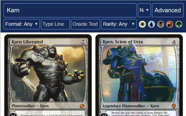 MTG Scryer from Chrome web store to be run with OffiDocs Chromium online MTG Scryer from Chrome web store to be run with OffiDocs Chromium online