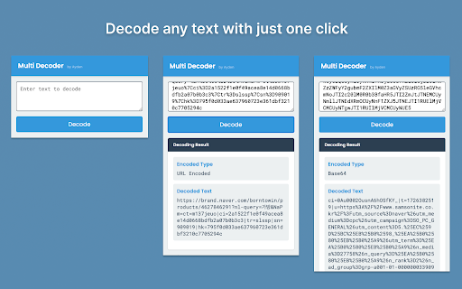 Multi Decoder from Chrome web store to be run with OffiDocs Chromium online Multi Decoder from Chrome web store to be run with OffiDocs Chromium online
