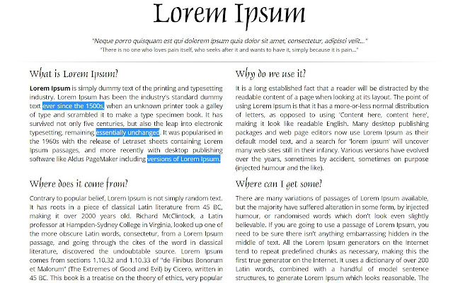 MultiLine Text Selection from Chrome web store to be run with OffiDocs Chromium online MultiLine Text Selection from Chrome web store to be run with OffiDocs Chromium online
