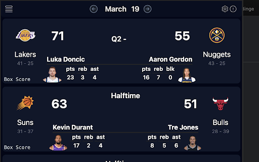NBA Daily from Chrome web store to be run with OffiDocs Chromium online NBA Daily from Chrome web store to be run with OffiDocs Chromium online