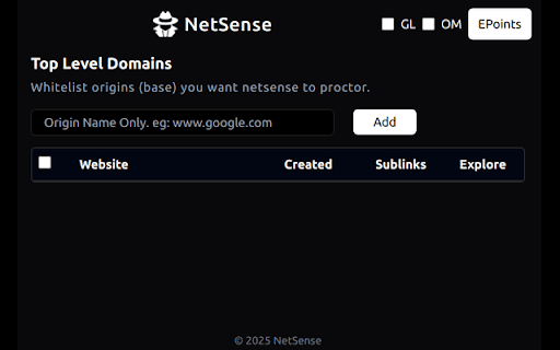 NetSense from Chrome web store to be run with OffiDocs Chromium online NetSense from Chrome web store to be run with OffiDocs Chromium online