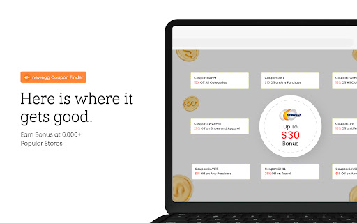 Newegg Coupon Finder Find the best coupons for Newegg from Chrome web store to be run with OffiDocs Chromium online Newegg Coupon Finder Find the best coupons for Newegg from Chrome web store to be run with OffiDocs Chromium online