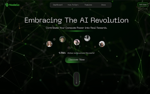 NodeGo.Ai DePIN Connect from Chrome web store to be run with OffiDocs Chromium online NodeGo.Ai DePIN Connect from Chrome web store to be run with OffiDocs Chromium online