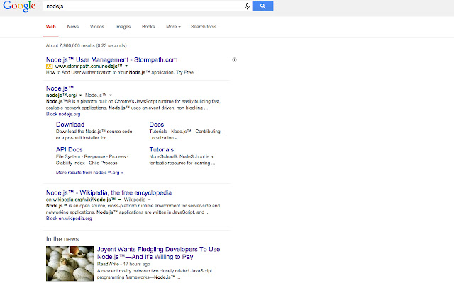 Node.js™ trademark protector from Chrome web store to be run with OffiDocs Chromium online Node.js™ trademark protector from Chrome web store to be run with OffiDocs Chromium online