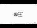 Notion Quick Notes from Chrome web store to be run with OffiDocs Chromium online Notion Quick Notes from Chrome web store to be run with OffiDocs Chromium online