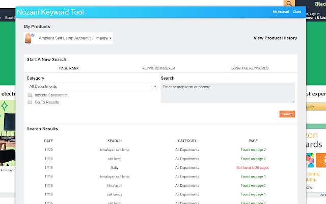 Nozani Keyword Tool from Chrome web store to be run with OffiDocs Chromium online Nozani Keyword Tool from Chrome web store to be run with OffiDocs Chromium online