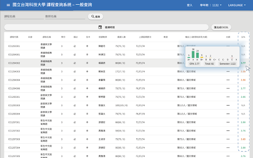 NTUST GPA Extension from Chrome web store to be run with OffiDocs Chromium online NTUST GPA Extension from Chrome web store to be run with OffiDocs Chromium online
