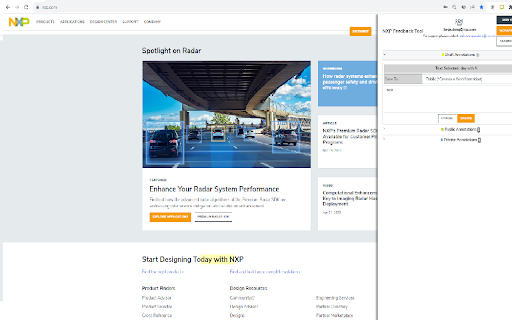 NXP.com Content Annotation Tool from Chrome web store to be run with OffiDocs Chromium online NXP.com Content Annotation Tool from Chrome web store to be run with OffiDocs Chromium online