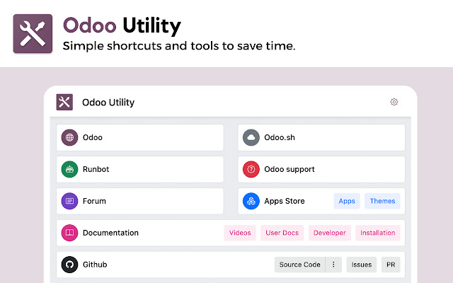 Odoo Utility from Chrome web store to be run with OffiDocs Chromium online Odoo Utility from Chrome web store to be run with OffiDocs Chromium online