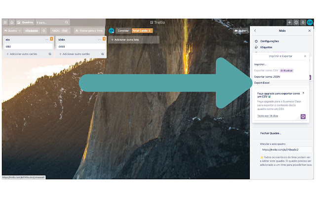 Official Export Excel for Trello from Chrome web store to be run with OffiDocs Chromium online Official Export Excel for Trello from Chrome web store to be run with OffiDocs Chromium online
