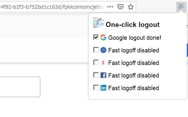 One click logout from Chrome web store to be run with OffiDocs Chromium online One click logout from Chrome web store to be run with OffiDocs Chromium online