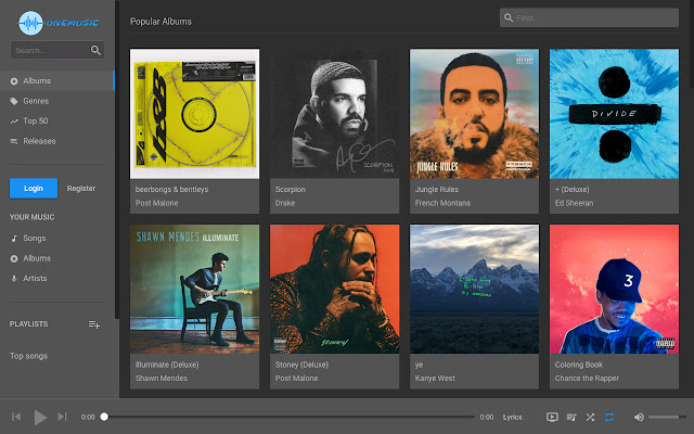 Onemusic from Chrome web store to be run with OffiDocs Chromium online Onemusic from Chrome web store to be run with OffiDocs Chromium online