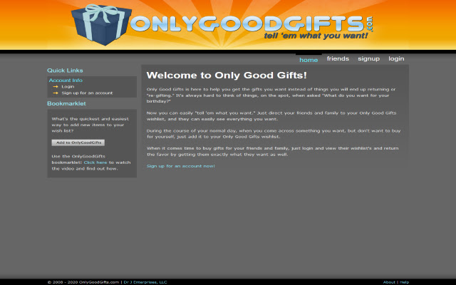 OnlyGoodGifts from Chrome web store to be run with OffiDocs Chromium online OnlyGoodGifts from Chrome web store to be run with OffiDocs Chromium online