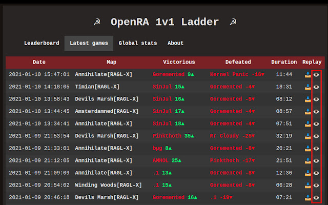 OpenRA Ladder Replay Analytics from Chrome web store to be run with OffiDocs Chromium online OpenRA Ladder Replay Analytics from Chrome web store to be run with OffiDocs Chromium online