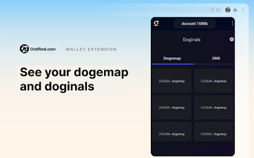 OrdiFind Wallet from Chrome web store to be run with OffiDocs Chromium online OrdiFind Wallet from Chrome web store to be run with OffiDocs Chromium online