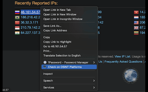 OSINT Lookup Tool from Chrome web store to be run with OffiDocs Chromium online OSINT Lookup Tool from Chrome web store to be run with OffiDocs Chromium online