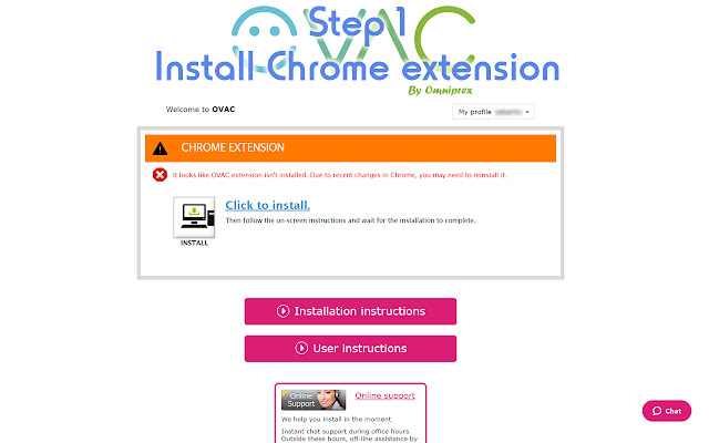 OVAC by Omniprex from Chrome web store to be run with OffiDocs Chromium online OVAC by Omniprex from Chrome web store to be run with OffiDocs Chromium online