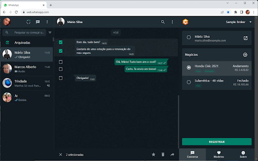 Painel do Corretor from Chrome web store to be run with OffiDocs Chromium online Painel do Corretor from Chrome web store to be run with OffiDocs Chromium online