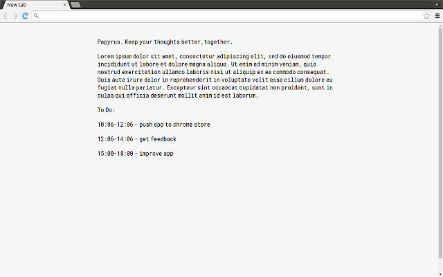 Papyrus from Chrome web store to be run with OffiDocs Chromium online Papyrus from Chrome web store to be run with OffiDocs Chromium online