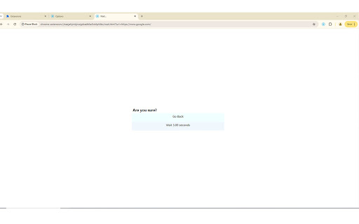 Pause Block from Chrome web store to be run with OffiDocs Chromium online Pause Block from Chrome web store to be run with OffiDocs Chromium online