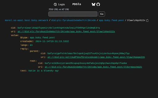 PDSls Redirector from Chrome web store to be run with OffiDocs Chromium online PDSls Redirector from Chrome web store to be run with OffiDocs Chromium online