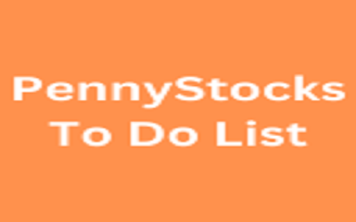 PennyStocks To Do List from Chrome web store to be run with OffiDocs Chromium online PennyStocks To Do List from Chrome web store to be run with OffiDocs Chromium online