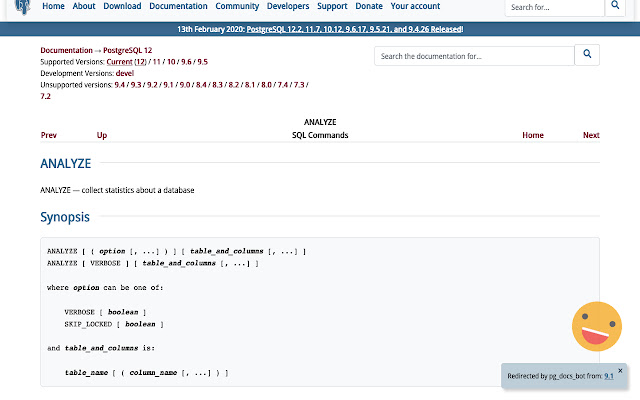 pg_docs_bot from Chrome web store to be run with OffiDocs Chromium online pg_docs_bot from Chrome web store to be run with OffiDocs Chromium online