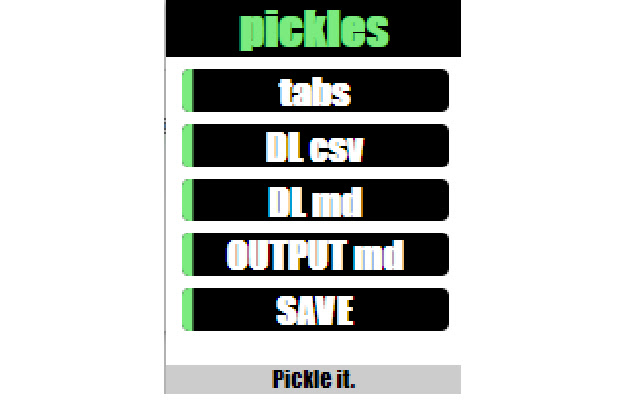 Pickles from Chrome web store to be run with OffiDocs Chromium online Pickles from Chrome web store to be run with OffiDocs Chromium online