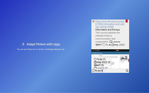 Pinbot from Chrome web store to be run with OffiDocs Chromium online Pinbot from Chrome web store to be run with OffiDocs Chromium online