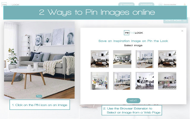Pin The Look Extension from Chrome web store to be run with OffiDocs Chromium online Pin The Look Extension from Chrome web store to be run with OffiDocs Chromium online