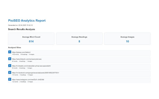 PisiSEO Analytics from Chrome web store to be run with OffiDocs Chromium online PisiSEO Analytics from Chrome web store to be run with OffiDocs Chromium online