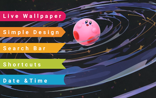 Planet Kirby Live Wallpaper from Chrome web store to be run with OffiDocs Chromium online Planet Kirby Live Wallpaper from Chrome web store to be run with OffiDocs Chromium online