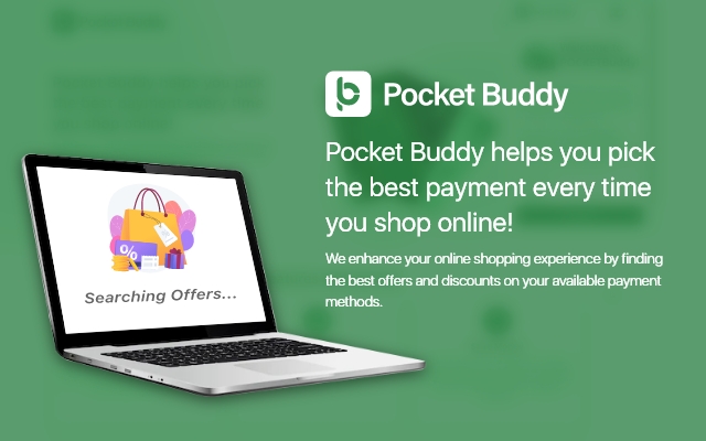Pocket Buddy Money Saving Chrome Extension from Chrome web store to be run with OffiDocs Chromium online Pocket Buddy Money Saving Chrome Extension from Chrome web store to be run with OffiDocs Chromium online