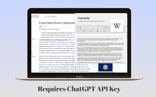 Podcastify from Chrome web store to be run with OffiDocs Chromium online Podcastify from Chrome web store to be run with OffiDocs Chromium online