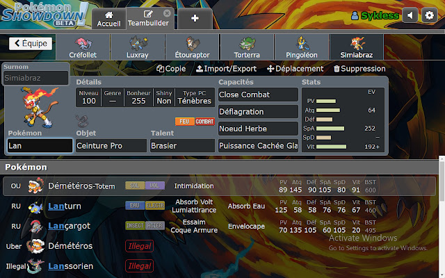 Pokémon Showdown FR from Chrome web store to be run with OffiDocs Chromium online Pokémon Showdown FR from Chrome web store to be run with OffiDocs Chromium online