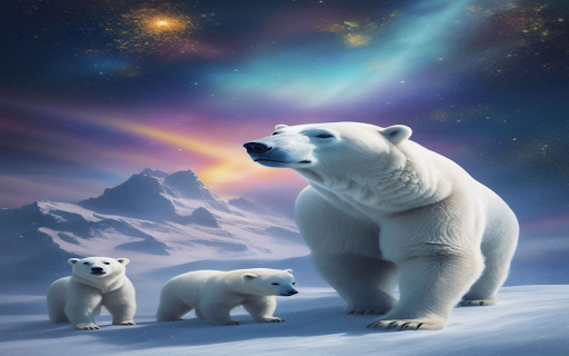 Polar bear wallpaper from Chrome web store to be run with OffiDocs Chromium online Polar bear wallpaper from Chrome web store to be run with OffiDocs Chromium online
