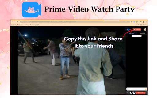 Prime Video Watch Party from Chrome web store to be run with OffiDocs Chromium online Prime Video Watch Party from Chrome web store to be run with OffiDocs Chromium online