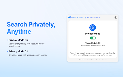 Private Search by My Secure Search from Chrome web store to be run with OffiDocs Chromium online Private Search by My Secure Search from Chrome web store to be run with OffiDocs Chromium online