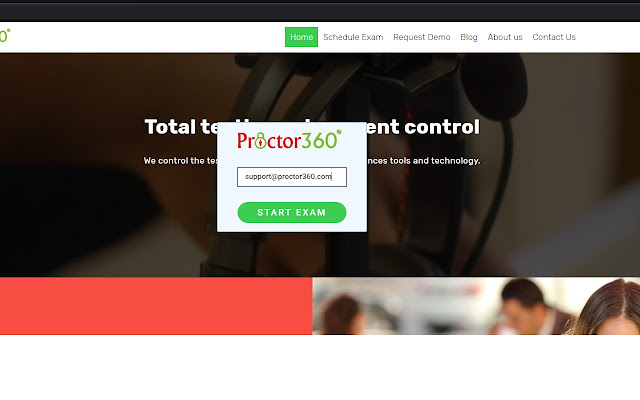 Proctor360 from Chrome web store to be run with OffiDocs Chromium online Proctor360 from Chrome web store to be run with OffiDocs Chromium online