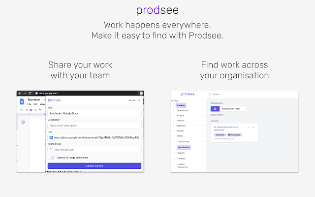 Prodsee Bring Work Together from Chrome web store to be run with OffiDocs Chromium online Prodsee Bring Work Together from Chrome web store to be run with OffiDocs Chromium online