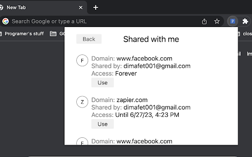 ProfileShare from Chrome web store to be run with OffiDocs Chromium online ProfileShare from Chrome web store to be run with OffiDocs Chromium online