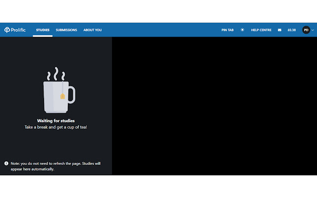 Prolific Darkmode from Chrome web store to be run with OffiDocs Chromium online Prolific Darkmode from Chrome web store to be run with OffiDocs Chromium online