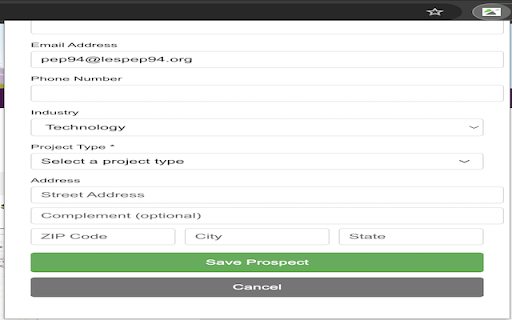 Prospectiz Scanner from Chrome web store to be run with OffiDocs Chromium online Prospectiz Scanner from Chrome web store to be run with OffiDocs Chromium online