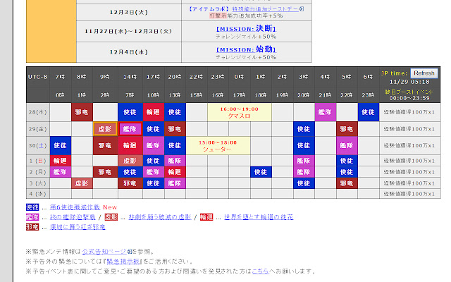 Pso2 Swiki Extra Timezone from Chrome web store to be run with OffiDocs Chromium online Pso2 Swiki Extra Timezone from Chrome web store to be run with OffiDocs Chromium online