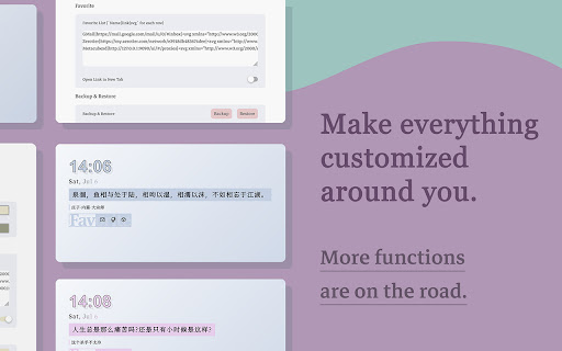 Pure New Tab from Chrome web store to be run with OffiDocs Chromium online Pure New Tab from Chrome web store to be run with OffiDocs Chromium online